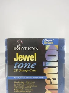 IMATION CD/DVD - SLIM LINE JEWEL CASES - 25 PACK - BRAND NEW! - Picture 1 of 5