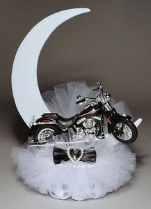 "Ride of a Life Time" Wedding Cake Topper 417 HANDCRAFTED IN USA - Picture 1 of 1