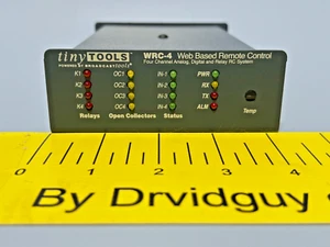 Tiny Tools WRC-4 4-Channel Web Based Remote Control; Analog, Digital & Relay RC - Imagen 1 de 4
