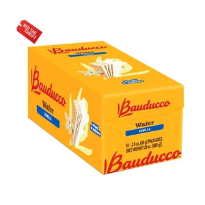 Wafer Cookies, Vanilla, 28 Oz (Pack of 10) - Crispy Layered Wafers with Rich Van - Picture 1 of 12