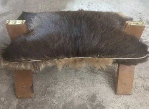 Vintage Camel Saddle Stool - Picture 1 of 3