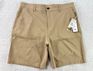 Panama Jack Hybrid Shorts Stretch Performance Travertine 9” Mens Size 38 New - Picture 1 of 9