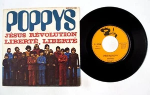 Poppys – Jésus Révolution / Liberté, liberté 7" Vinyl NM/VG+ AO487 - Picture 1 of 4