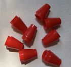 Lego parts small cones red lot of 11