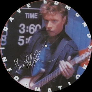 DAVE EDMUNDS Information (1983 U.S. Picture Disc Promo 12inch - Picture 1 of 2