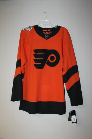 Authentic NewWithTag Philadelphia Flyers Adidas Pro Stadium Series Hockey Jersey Cover