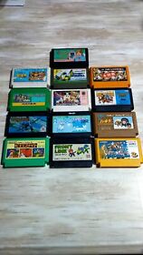 [F-S-9]Nintendo Famicom Game SUPER MARIO BROS king's knight FRONTLINE+MORE