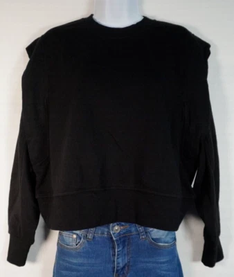 Mujer Vera Moda Pullover Sudaderas Negro Talla S Foto 1 de 4