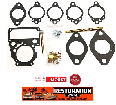 HOLDEN HD HR HK HT HG SINGLE BARREL STROMBERG MAJOR CARBURETTOR REBUILD KIT  - image 1 of 4