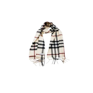 (Kids) Burberry Vintage Check Cashmere Scarf Stone - Picture 1 of 1