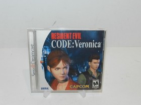 Resident Evil CODE Veronica Sega Dreamcast Game w/ Case & Manual 1 YR Warranty