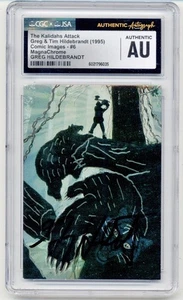 Greg Hildebrandt - CGC JSA Authentic Auto- #6 Magnachrome Greg & Tim Hildebrandt - Picture 1 of 2