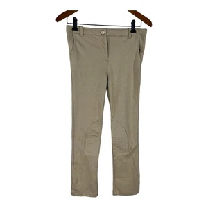 NEW E-land Kids Girls Size 12 Soft Sand Khaki Tan Jophers Riding Pants NWT - Picture 1 of 8