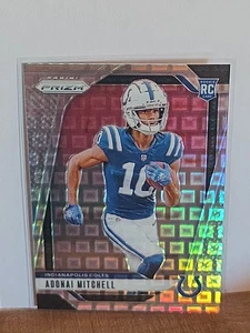 2024 Panini Prizm Adonai Mitchell #303 Pandora 28/400 Indianapolis Colts RC - Foto 1 di 2