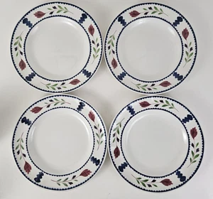 Platos de ensalada Adams LANCASTER Ironstone inglés real 8" vintage florales Inglaterra - Imagen 1 de 12