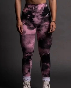 Darc Sport CHOPPER "EVERSON" LEGGINGS FRUNCIDOS EN NUBES DE FLOR DE CEREZO Talla S - Imagen 1 de 5