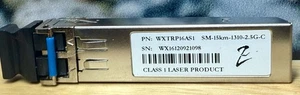 *MODULE ÉMETTEUR-RÉCEPTEUR MONOMODE* WXTRP16AS1. SM-15km-1310-2.5G-C (wd346) - Photo 1/5