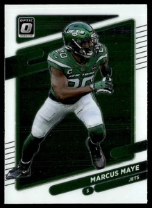 2021 Donruss Optic Marcus Maye New York Jets #74 - Picture 1 of 2