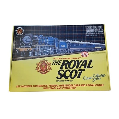 Bachmann LMS Ho Scale The Royal Scot 4-6-0 Passenger Steam Train Set L/N 481 - Image 1 of 4