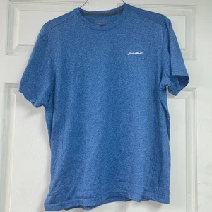 Eddie Bauer Mens Blue Active t shirt Size L - Picture 1 of 5