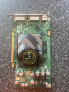 NVIDIA QUADRO FX 3500 256MB PCI-E x16 GDDR3 2xDVI,S-Video RETRO W98 & MORE - Picture 1 of 3
