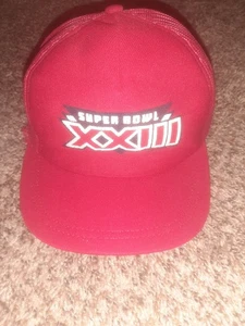 Vintage 1989 Super Bowl XXIII Snapback Hat Made In USA  - Bild 1 von 3