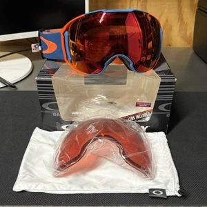 Oakley Airbrake XL Hazard Blue Goggles w/ Torch And Rose Prizm Lenses OO7071-25 - Bild 1 von 5