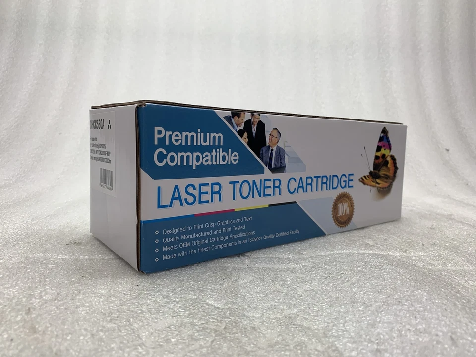 CHCC530A Toner Cartridge Black HP Color Laserjet CP2025 CM2320N CM232NF CC530A - Image 1 of 4