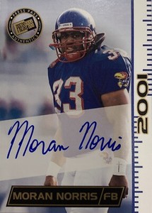2001 Press Pass Moran Norris Press Pass Authentics Signed Autograph Rookie Card 