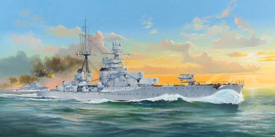 Trumpeter Models 1/350 Italian Heavy Cruiser Zara - Image 1 of 1