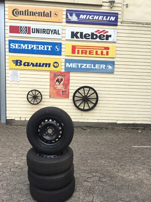 Kompletträder Stahlfelge Mit RDKS Sommerreifen Ca.6,5 mm 185/65R15 88Q 4x118x40 - Bild 1 von 4