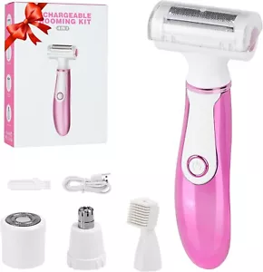 Pluxy Epil Pro 3.0 Women Face Epilator, 4-in-1 Body Shaver and Facial Epilator - Picture 1 of 6