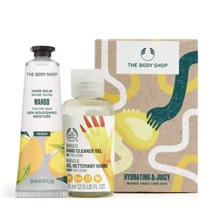 2pc New The Body Shop Hydrating & Juicy Mango Hand Care Duo Gift Set Vegan - Picture 1 of 3