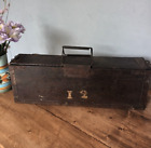 Lovely Vintage Military Wooden Ammo Box
