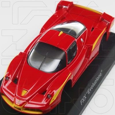 FERRARI FXX EVOLUZIONE MINICAR COLECCIÓN 11 KYOSHO 1:64 ROJO AMARILLO ACENTO NUEVO EN CAJA Foto 1 de 4