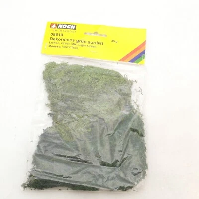 Noch 08610 Dekormoos hellgrün/dunkelgrün sortiert, 35 g in OVP RG8508 - Bild 1 von 3