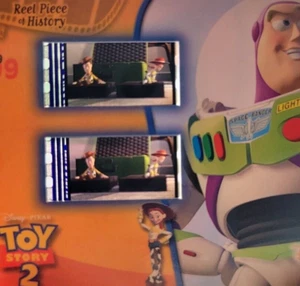 DISNEY TREASURES 1999 TOY STORY 2 REEL PIECE OF HISTORY FILM BUZZ WOODY JESSIE - Picture 1 of 3