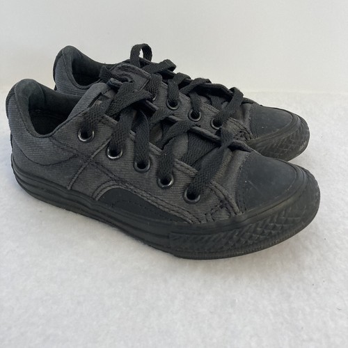 Cravatta unisex Converse bambino taglia 11 nero grigio