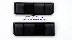 SMOKED Vauxhall Chevette CC Opel Kadett C Coupe Aero City GTE Rear Lights Black - Picture 1 of 3