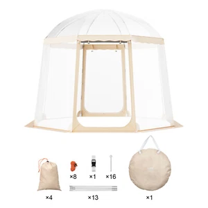 VEVOR Tente Sport Bulle Transparente Pop-Up pour 4-8 Personnes Anti-intempérie - Bild 1 von 12