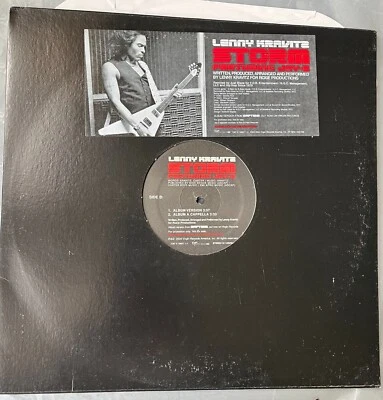 Lenny Kravitz, "Storm",  Feat Jay-Z  ,Blaze Remix, 12" Vinyl 2004 VIRGIN Records - Image 1 of 4