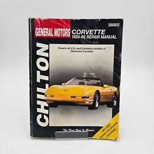 Chilton Corvette 1984-96 Repair Manual General Motors 28502 - Picture 1 of 14
