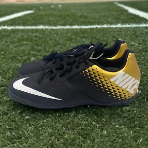 Nike Turf Shoes Mens Bomba Soccer Shoes Black Gold CHOOSE Size
