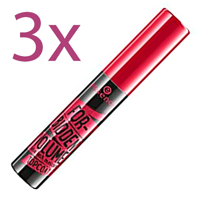 3 Stk. Forbidden Volume false lash mascara topcoat essence (756596-3)