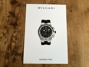 Booklet - BULGARI Diagono X-Pro - Ref. 101734 - English - Picture 1 of 2