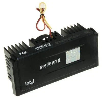 Procesador CPU Intel Pentium II 350MHZ SL2U3 Ranura 1 Enfriador 3-PIN 512MB - Imagen 1 de 2