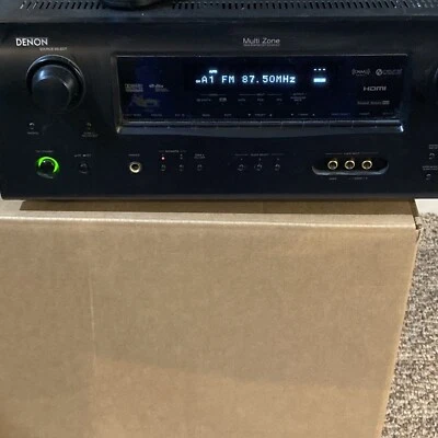 Denon AV Surround Receiver Bundle AVR-1508 7.1 Channel HDMI w/ Remote + Tested - Image 1 of 4