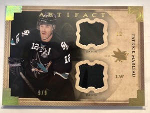 2013-14 Upper Deck Artifacts 9/9 Patrick Marleau #80