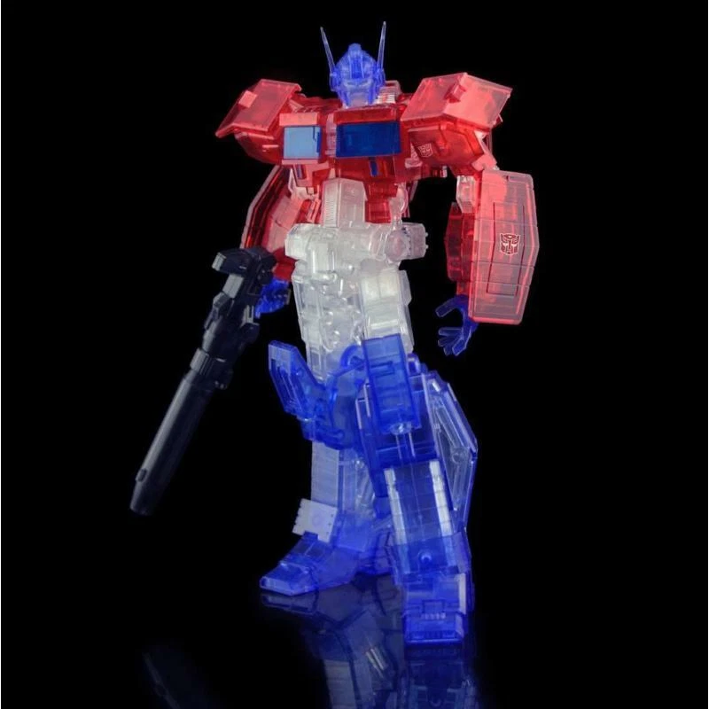 TRANSFORMERS Furai Model Kit Optimus Prime IDW Clear Ver. 16 cm by FLAME TOYS - Immagine 1 di 4