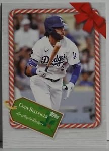 CODY BELLINGER 2021 Topps MLB Holiday Advent Card #6 - Picture 1 of 2